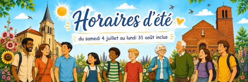 Horaires d'été 2026